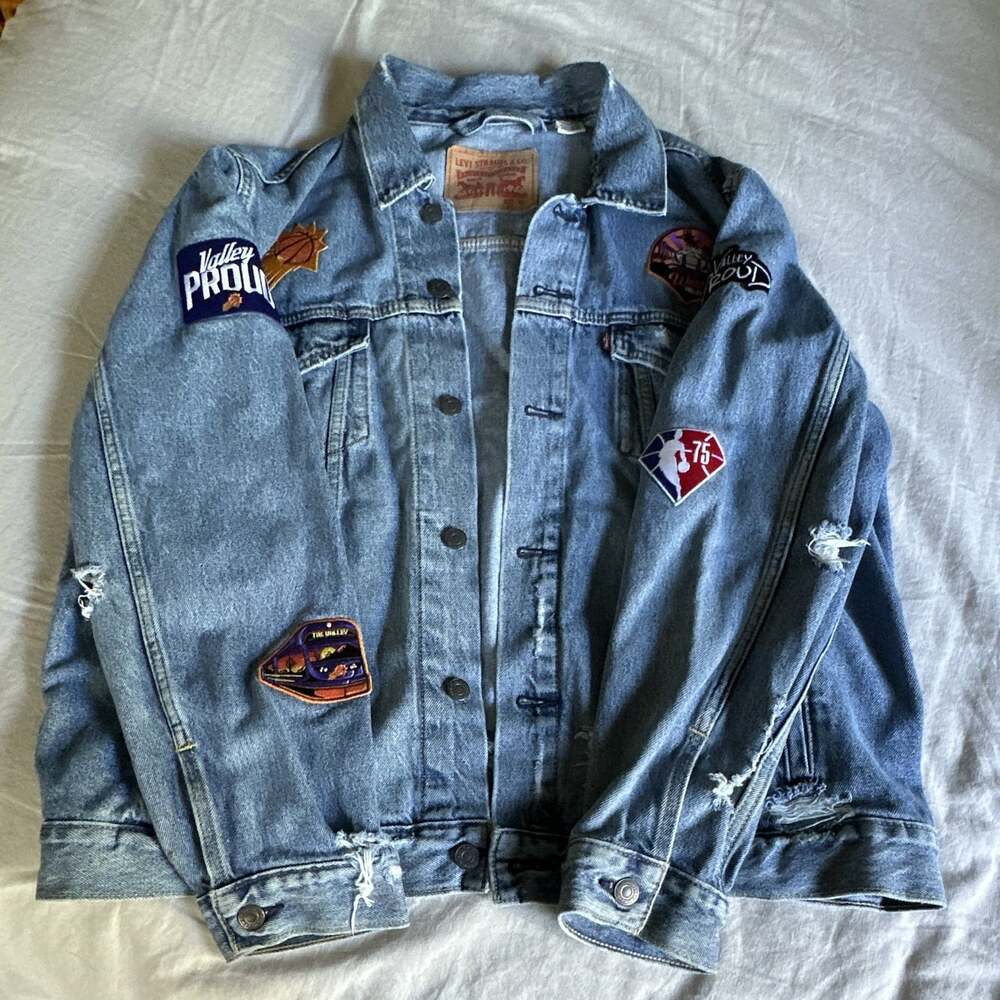 Levi Strauss &‎ Co. Vintage Denim Jacket Phoenix Suns Edition Men's XL Levi's
